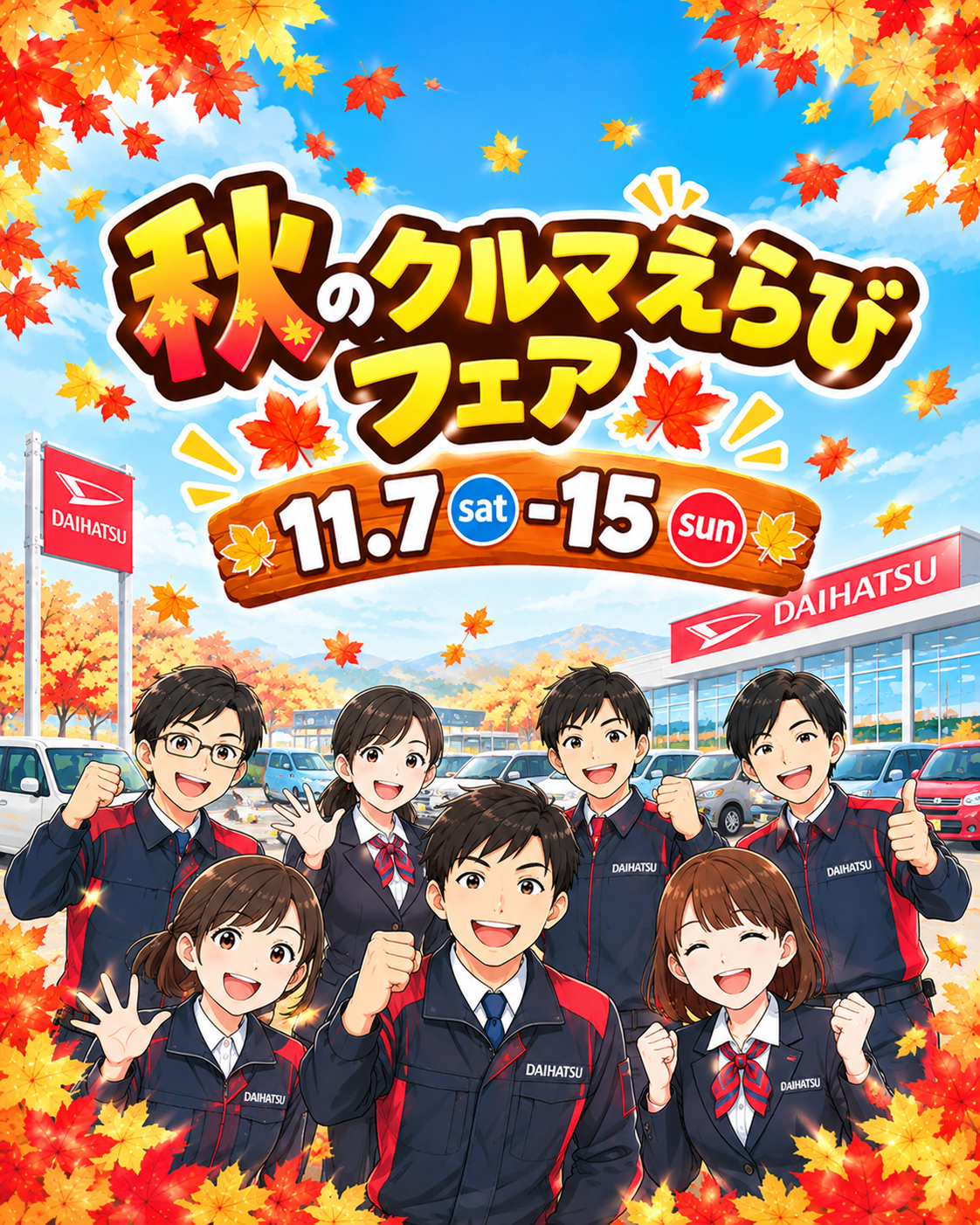秋のクルマえらびフェア